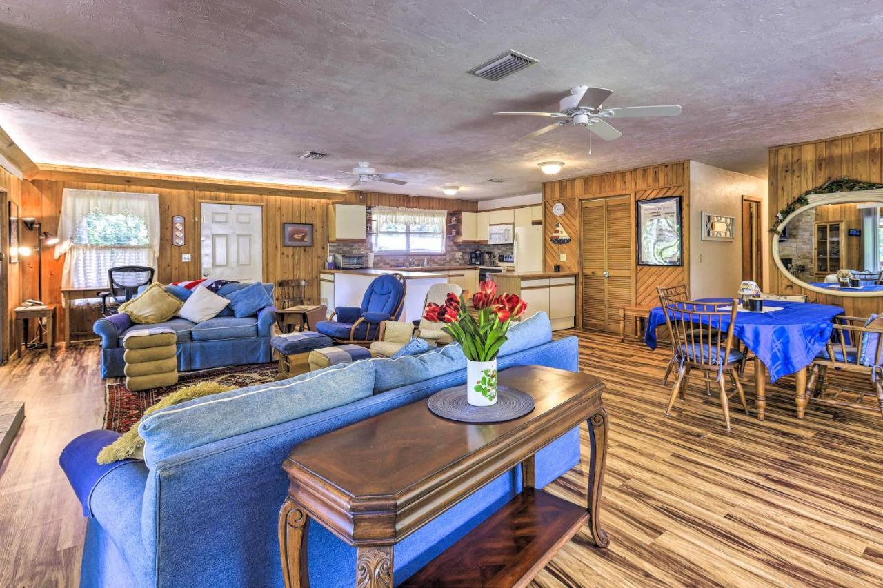 Charming Abode With Dock On The Suwannee River Bell Экстерьер фото