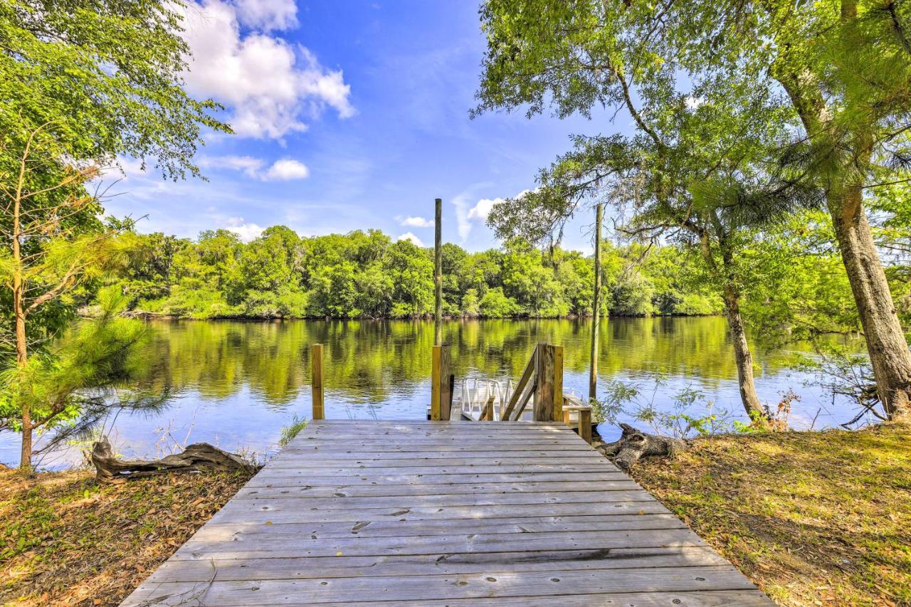 Charming Abode With Dock On The Suwannee River Bell Экстерьер фото