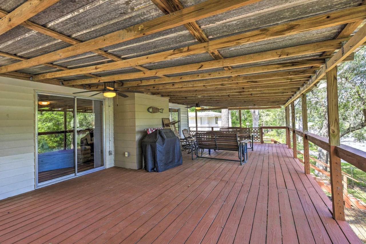Charming Abode With Dock On The Suwannee River Bell Экстерьер фото