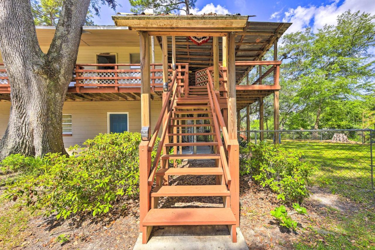 Charming Abode With Dock On The Suwannee River Bell Экстерьер фото