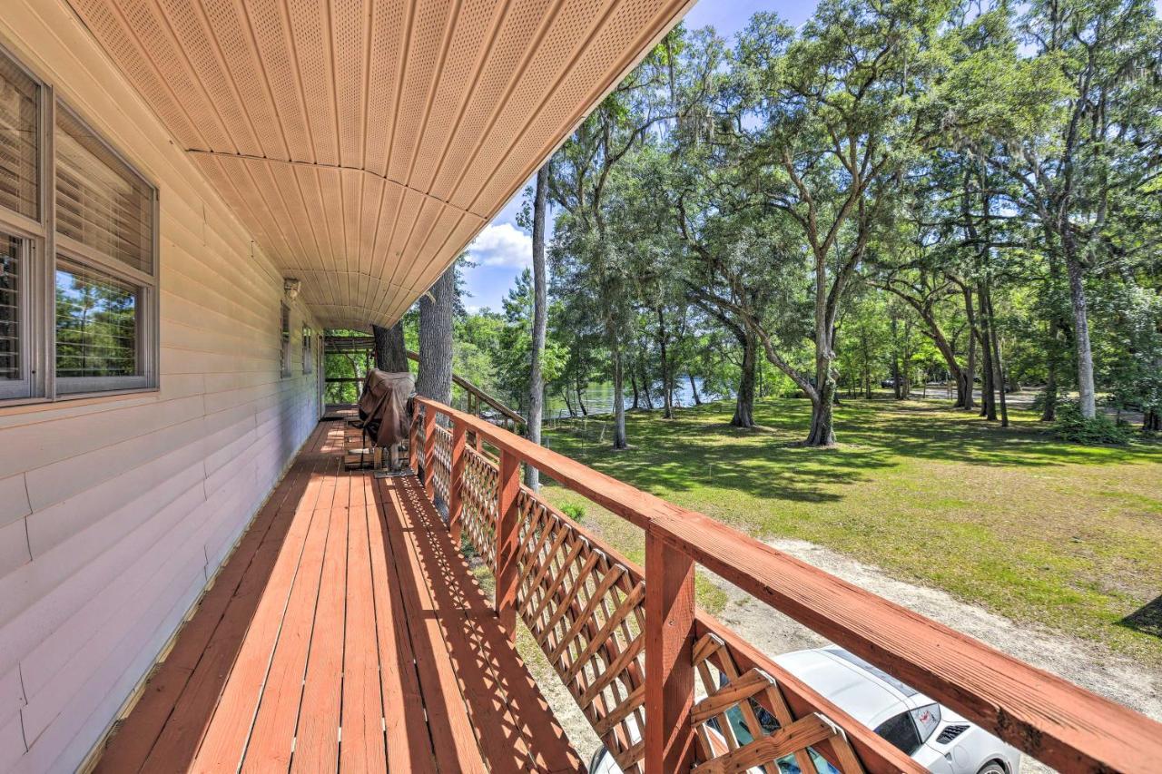 Charming Abode With Dock On The Suwannee River Bell Экстерьер фото