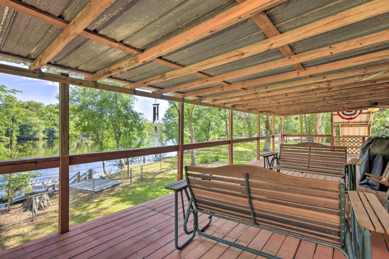 Charming Abode With Dock On The Suwannee River Bell Экстерьер фото