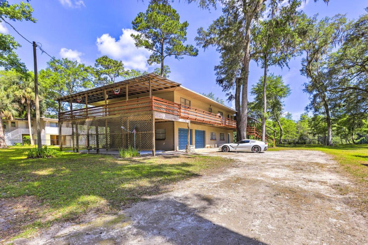 Charming Abode With Dock On The Suwannee River Bell Экстерьер фото