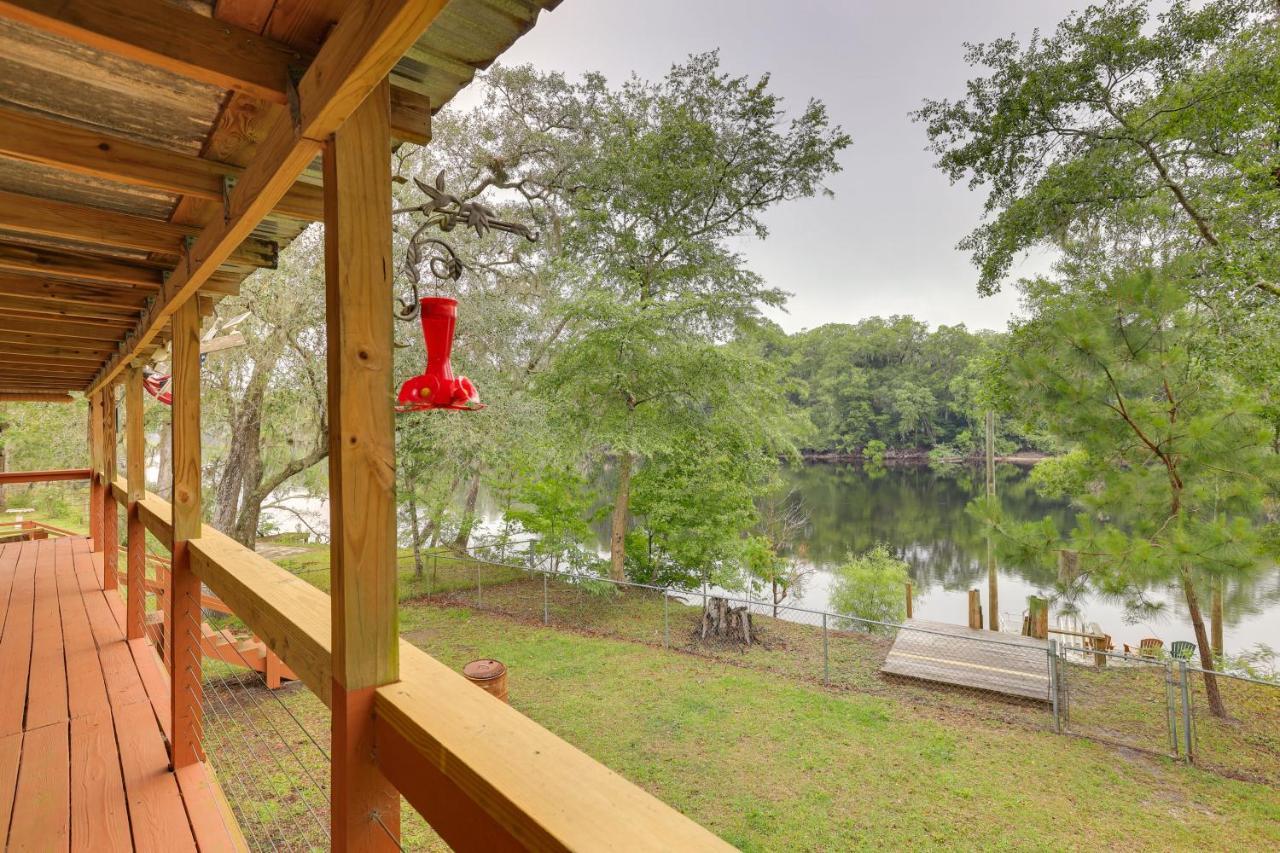 Charming Abode With Dock On The Suwannee River Bell Экстерьер фото